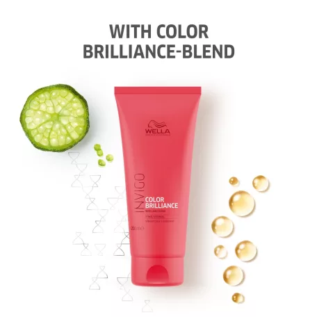 WELLA INVIGO Color Brilliance színvédő kondicionáló normál/vékonyszálú hajra 200 ml