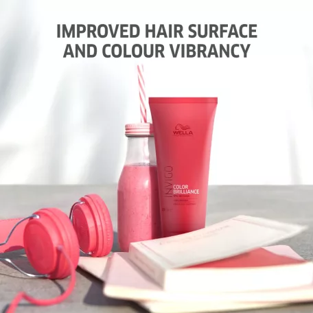 WELLA INVIGO Color Brilliance színvédő kondicionáló normál/vékonyszálú hajra 200 ml