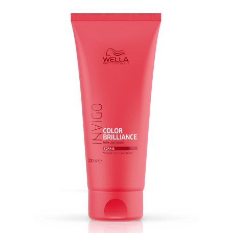 WELLA INVIGO Color Brilliance Coarse színvédő kondicionáló vastagszálú hajra 200 ml