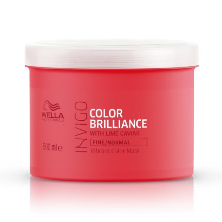 WELLA INVIGO Color Brilliance színvédő maszk normál/vékonyszálú hajra 500 ml
