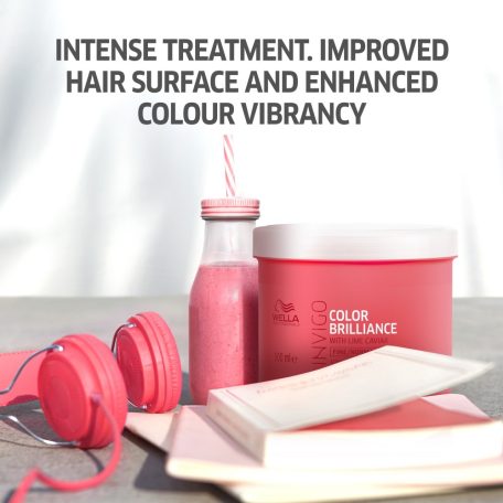 WELLA INVIGO Color Brilliance színvédő maszk normál/vékonyszálú hajra 500 ml
