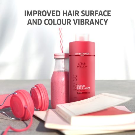 WELLA INVIGO Color Brilliance Coarse színvédő kondicionáló vastagszálú hajra 1000 ml