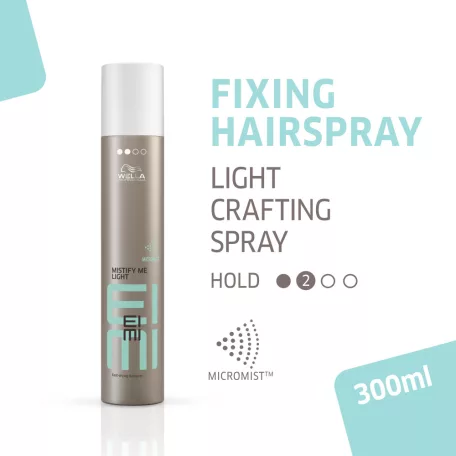 WELLA EIMI Mistify Me Light természetes hatású fixáló spray 300 ml