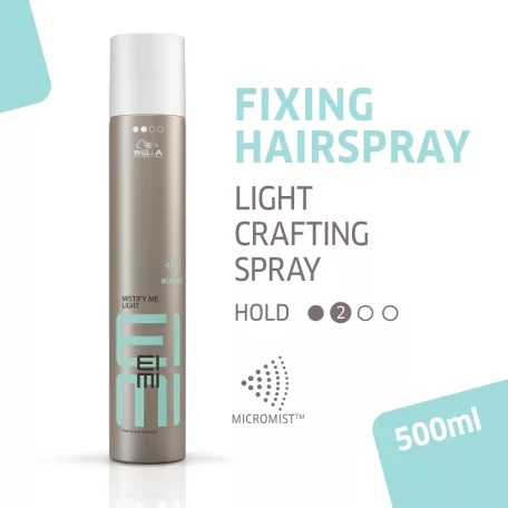 WELLA EIMI Mistify Me Light természetes hatású fixáló spray 500 ml