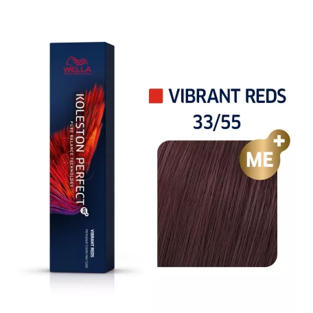 WELLA Koleston Perfect ME+ 33/55 intenzív mahagóni intenzív sötétbarna