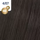 WELLA Koleston Perfect ME+ 4/07 természetes barna középbarna