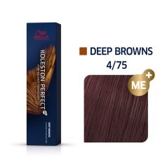 WELLA Koleston Perfect ME+ 4/75 mahagóni barna középbarna