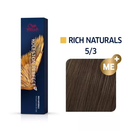 WELLA Koleston Perfect ME+ 5/3 aranyló világosbarna