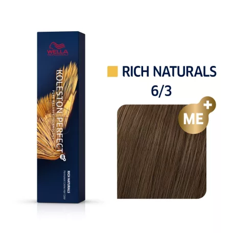 WELLA Koleston Perfect ME+ 6/3 aranyló sötétszőke