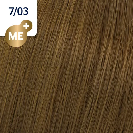 WELLA Koleston Perfect ME+ 7/03 természetes aranyló középszőke