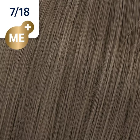 WELLA Koleston Perfect ME+ 7/18 gyöngyház hamvas középszőke
