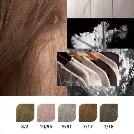 WELLA Koleston Perfect ME+ 7/18 gyöngyház hamvas középszőke