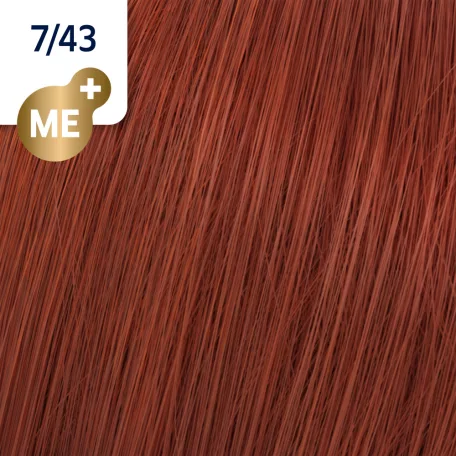 WELLA Koleston Perfect ME+ 7/43 aranyló vörös középszőke