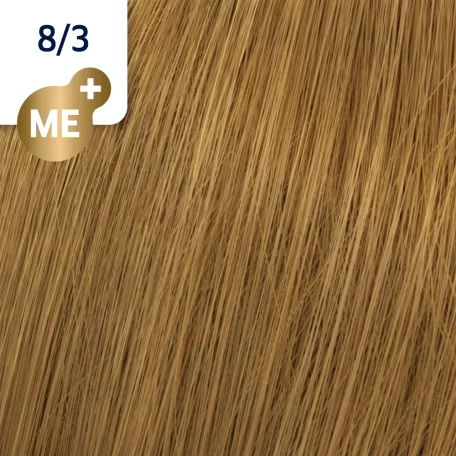 WELLA Koleston Perfect ME+  8/3 aranyló világosszőke