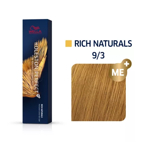 WELLA Koleston Perfect ME+ 9/3 arany nagyon világosszőke