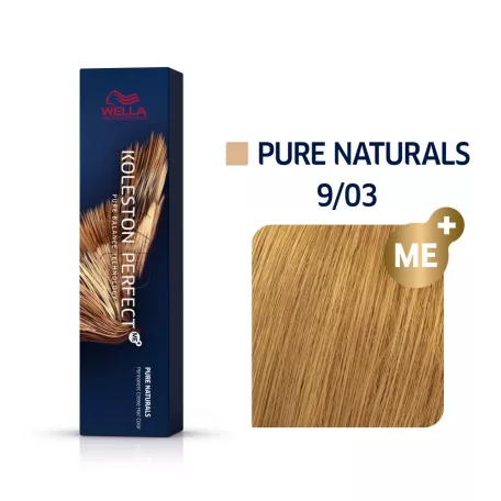 WELLA Koleston Perfect ME+ 9/03 természetes nagyon világosszőke