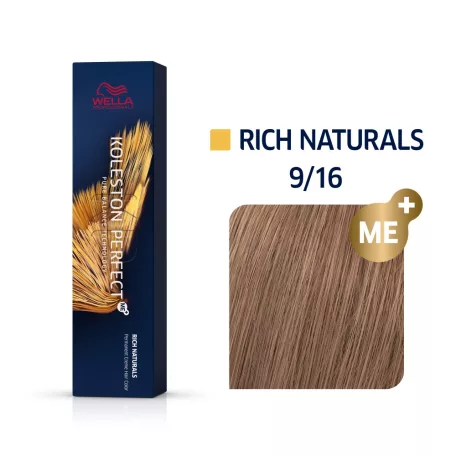 WELLA Koleston Perfect ME+ 9/16  lilás hamvas nagyon világosszőke