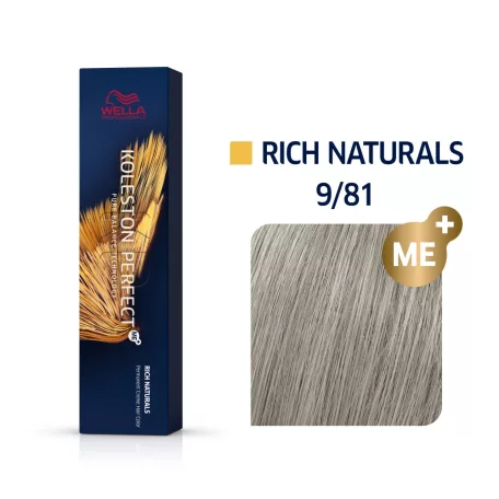 WELLA Koleston Perfect ME+ 9/81 hamvas gyöngyház nagyon világosszőke