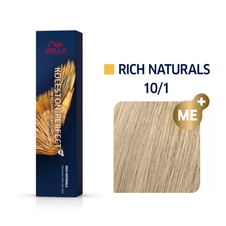 WELLA Koleston Perfect ME+ 10/1 legvilágosabb hamvas szőke