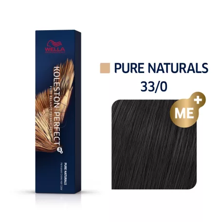 WELLA Koleston Perfect ME+ 33/0 intenzív sötétbarna