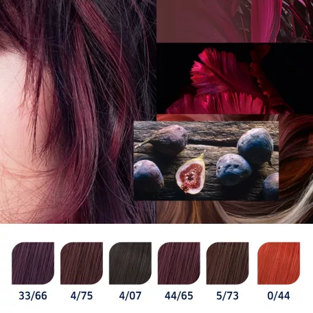WELLA Koleston Perfect ME+ 44/65 mahagóni lila intenzív középbarna