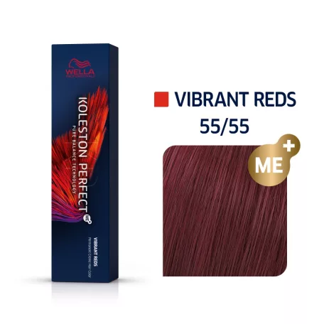 WELLA Koleston Perfect ME+ 55/55 intenzív mahagóni intenzív világosbarna