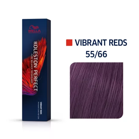 WELLA Koleston Perfect ME+ 55/66 intenzív lila intenzív világosbarna