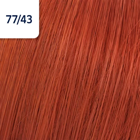 WELLA Koleston Perfect ME+ 77/43 aranyló vörös intenzív középszőke