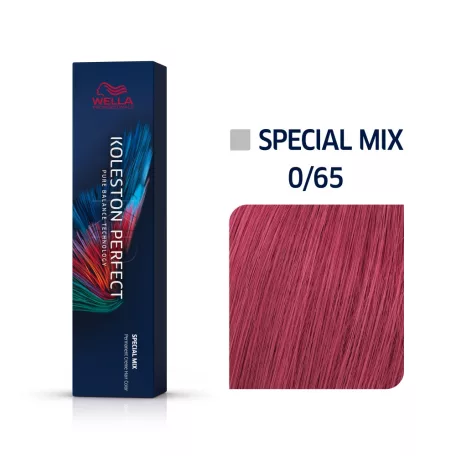 WELLA Koleston Perfect ME+ 0/65 mahagóni lila mixton