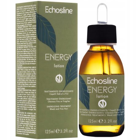 Echosline ENERGY VEGAN Lotion - hajhullás elleni szérum - 125 ml