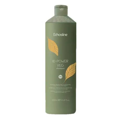 Echosline KI-POWER VEG Shampoo - előkészítő helyreállító sampon - 1000 ml