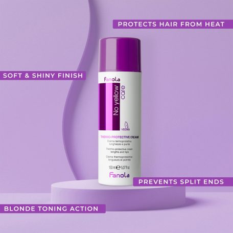FANOLA No yellow Care Thermo-Protective Cream hővédő krém 150 ml