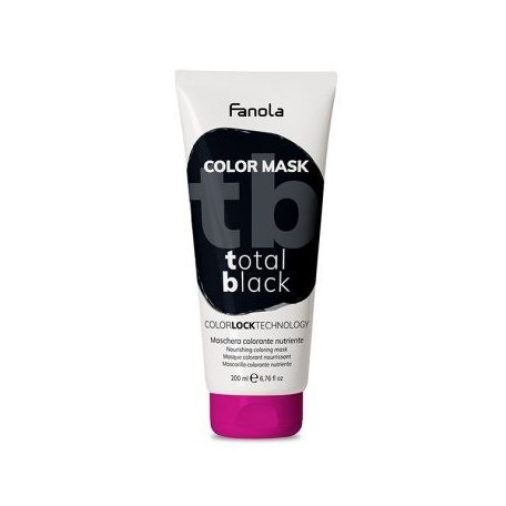 FANOLA Color Mask Total Black színezett kondicionáló 200 ml
