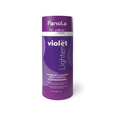 FANOLA No Yellow VIOLET Lightener lila szőkítőpor 450 g