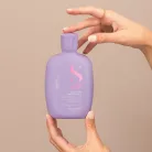 Alfaparf Semi Di Lino - Smooth Rebel Hair Smoothing Low Shampoo - 250 ml