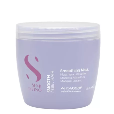 Alfaparf Semi Di Lino - Smooth Rebel Hair Smoothing Mask - 500 ml