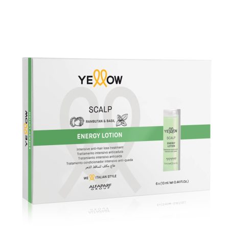 YELLOW Scalp Energy Lotion hajhullás elleni apolás - 6 x 13ml