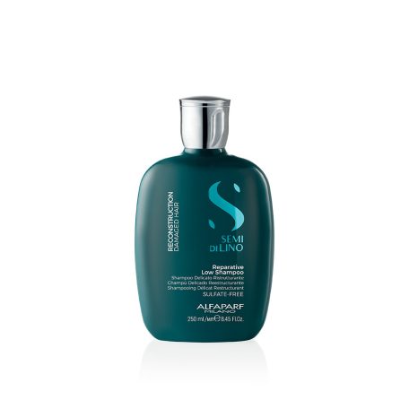 ALFAPARF Semi di Lino Reparative Shampoo - hajszerkezetjavító sampon - 250 ml