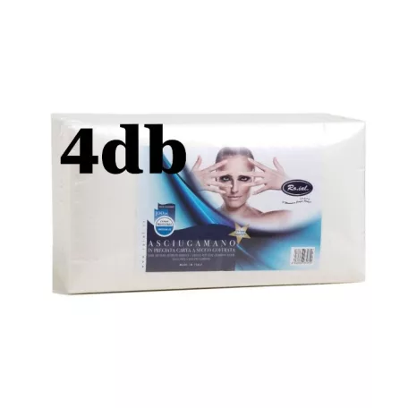 4 db Ro.ial Papírtörölköző 100 db 40cm x 70cm 