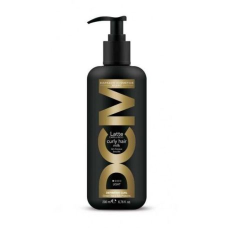 DCM - Latte - Curly Hair Milk - hajformázó krém göndör hajra - 200 ml