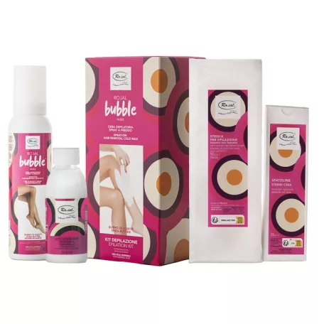 Ro.ial Bubble Wax Kit - shea vajas gyantázó készlet
