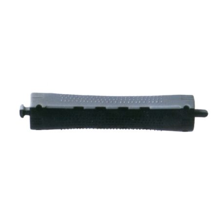 EUROStil szürke-fekete hosszú hajcsavaró (00906) 16mm - 12db