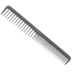 EUROStil CARBON fésű, sötétszürke 17,5cm (02214)
