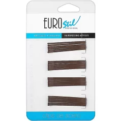 EuroStil hullámcsat egyenes matt barna 5 cm 24db (04484/69)