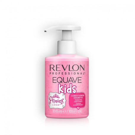Revlon EQUAVE Kids Princess Look Conditioning Shampoo - kondícionáló sampon gyerekeknek - 300 ml