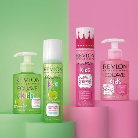 Revlon EQUAVE Kids Princess Look Conditioning Shampoo - kondícionáló sampon gyerekeknek - 300 ml