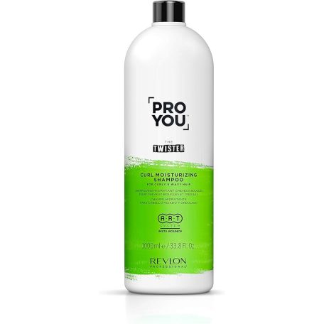 Revlon PRO YOU The Twister Curl Moisturizing Shampoo hidratáló sampon göndör hajra 1000 ml