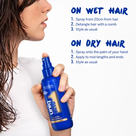 REVLON UNIQ ONE - BLUE - All in One Hair Treatment 10 in 1 spraybalzsam 150 ml