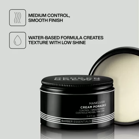 Redken BREWS - Cream Pomade - hajformázó wax - 100 ml