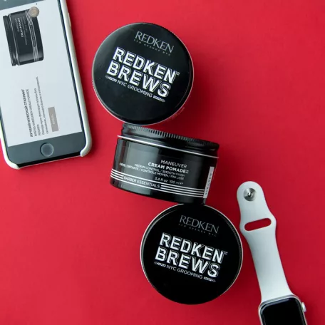 Redken BREWS - Cream Pomade - hajformázó wax - 100 ml